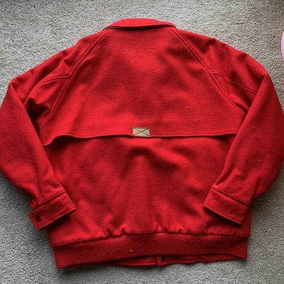 Woolrich | Woolrich Vintage 80s Wool Plaid Lined Bomber Jacket - Picture 9 of 9